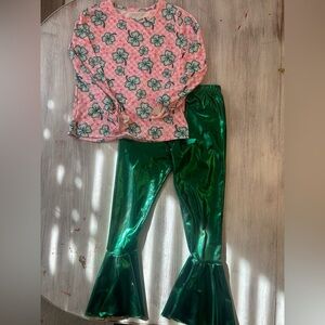 Girls St Pattys Day Matching Set Size 8T